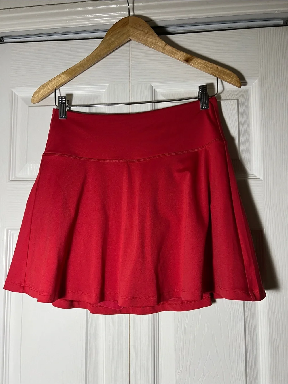 Girlfriend Collective Red Mini Skirt Women’s Large